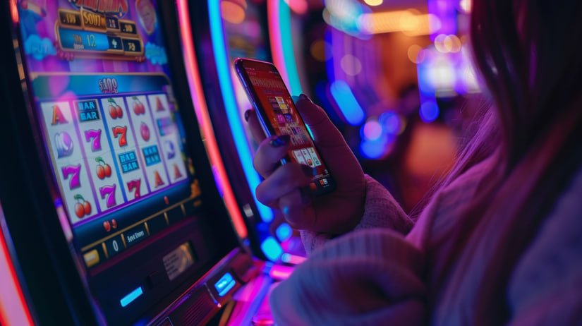 Casino-style slots visuals inside the 8777bet entertainment section